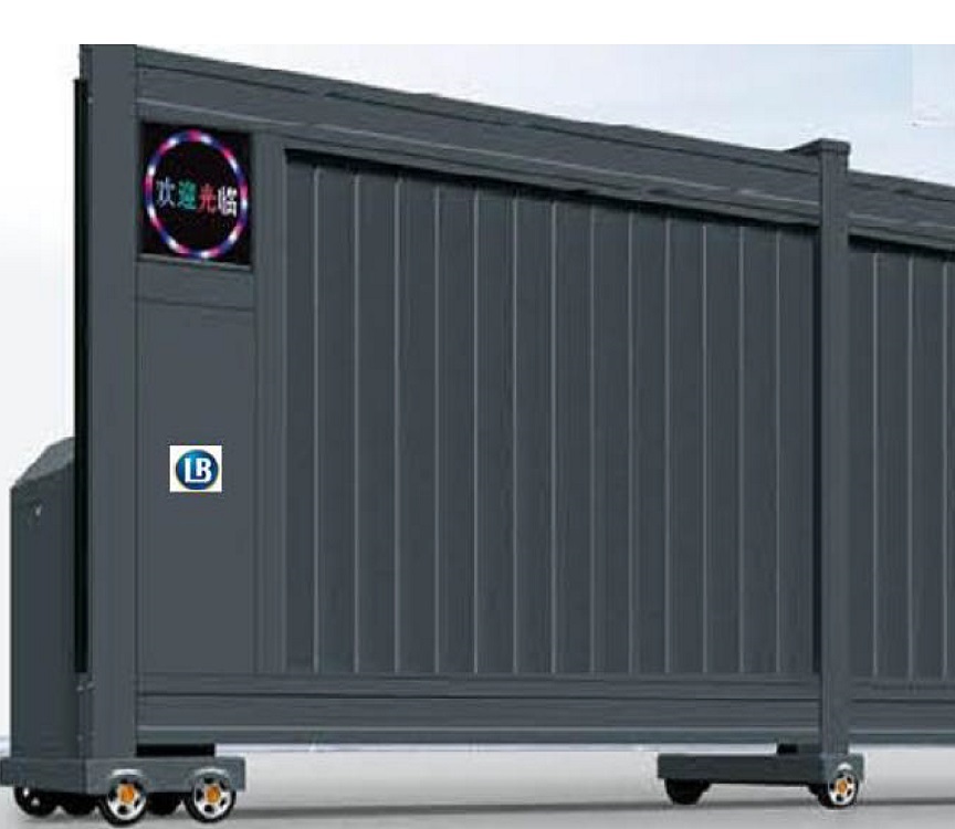 Cổng Trượt Phân Đoạn Siêu Bền Cho KCN LB-T12